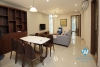 A furnished and elegant 3 bedroom apartment for rent in Ciputra, Tay Ho